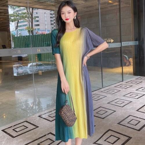Цветные летние платья AZTERUMI China At AliExpress