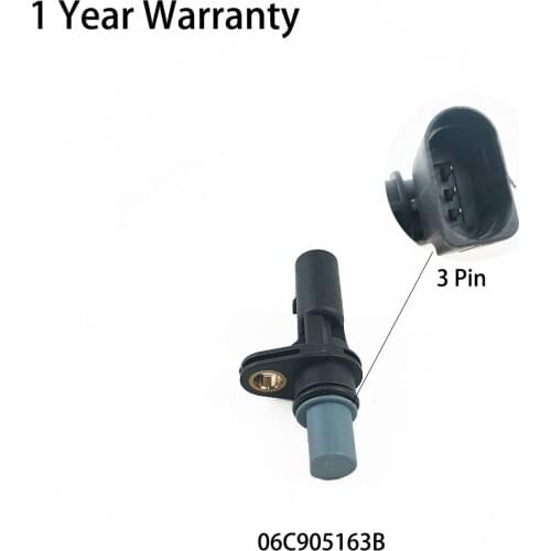 Camshaft wheel position sensor 06C905163B for AUDI A1 A3 A4 A6 A8 TT VW GOLF TOURAN JETTA