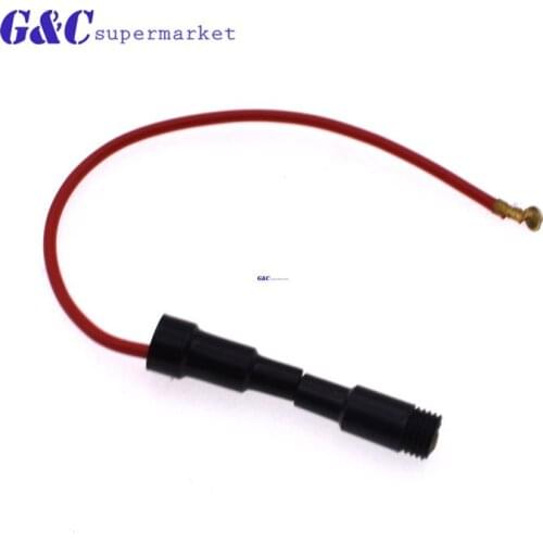 10Pcs Screw Type 16 AWG Wire 5 x 20mm Inline Fuse Holder Home Protection Inline Fuse Holder Copper Wire Components 13A 220V