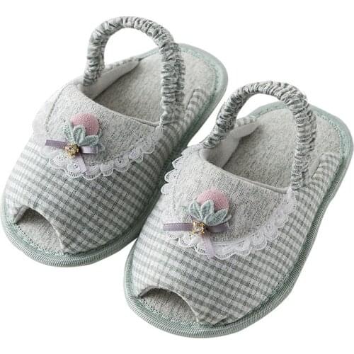 Baby Slippers for Boys Girls Shoes for Home Kids Indoor Babyslipper Children New Anti-Slippery Winter Bed Footwears Autumn
