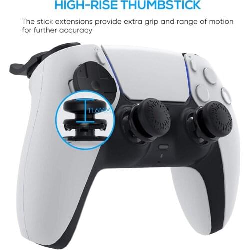 For PlayStation 5 PS5 Game Controller Trigger Key Protection Button Non-slip Silicone Joystick Cap Thumb Stick Game Accessories