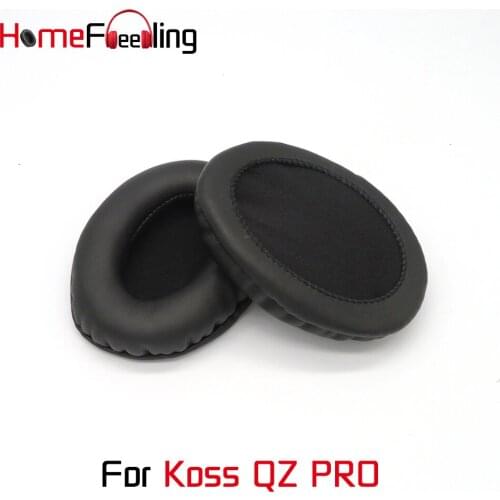 Homefeeling Ear Pads For Koss QZ PRO Earpads Round Universal Leahter Repalcement Parts Ear Cushions