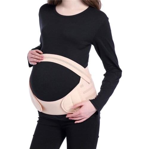 Pregnant Breathable Abdominal Belt Women Back Brace Pregnancy Protector Bandages Prenatal Adjustable Waist Supporter Belts