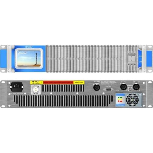FMUSER FSN-2000W 2KW Compact 2U Size Long Range FM Transmitter With Touch Screen for Radio Broadcasting Station