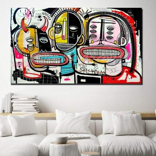 Joachimes Graffiti Street Art Need Air Now Wall Art Canvas Painting Poster Abstract Print Decorative Picture For Living Room
