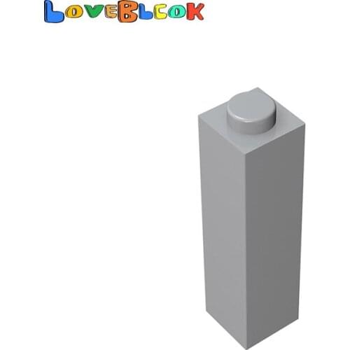 Brick 1x1x3 with Solid Stud Building Blocks MOC Parts DIY Toys Gift Creative Educational Compatible 14716 For Kids 10pcs/Lot