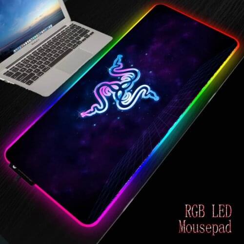 Razer Logo Multi-size Mouse Pad XXL Large Alfombrilla Gaming Accessories RGB Mause Pad Gamer Keyboard Table Desk Mat for CSGO