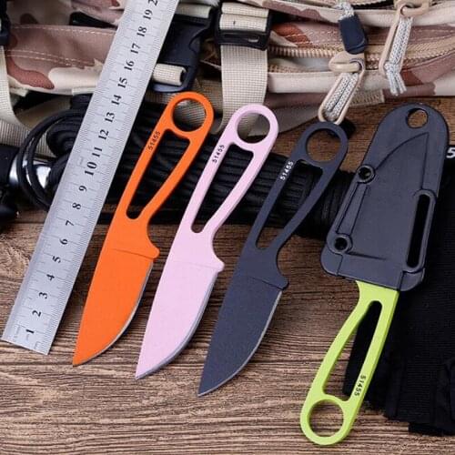 Top Tactical Outdoor Survival Knives Fixed Blade Straight Knife Hunting Camping Pocket Knife Fixed Blade Straight Knife Tools