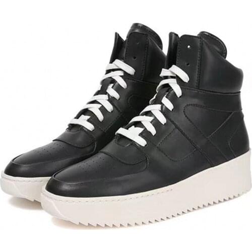 2020 New Men Genuine Leather Boots Lace Up Striped Fashion Casual Round Toe Dress Shoes Luxury Quality Leather Ankle Boot