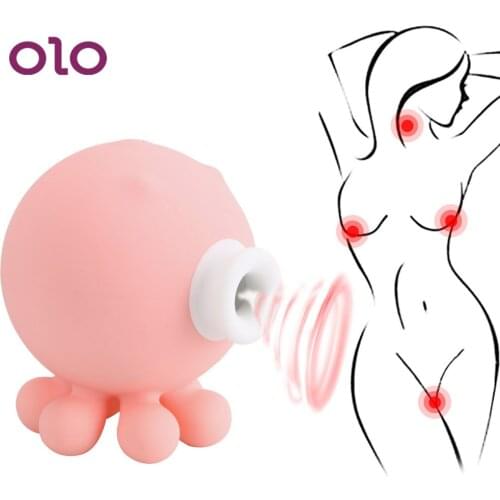 OLO Sex Toys for Women Anal Pussy 9 Speed Clitoris Vagina Oral Stimulator Nipple Massager Octopus Sucking Vibrator