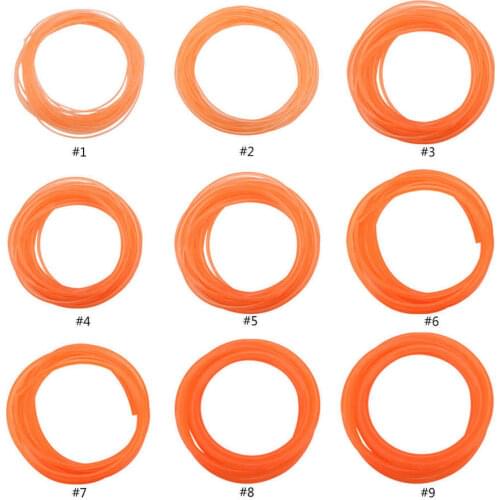 Orange Smooth Surface PU Polyurethane Round Belt for Drive Transmission Polyurethane