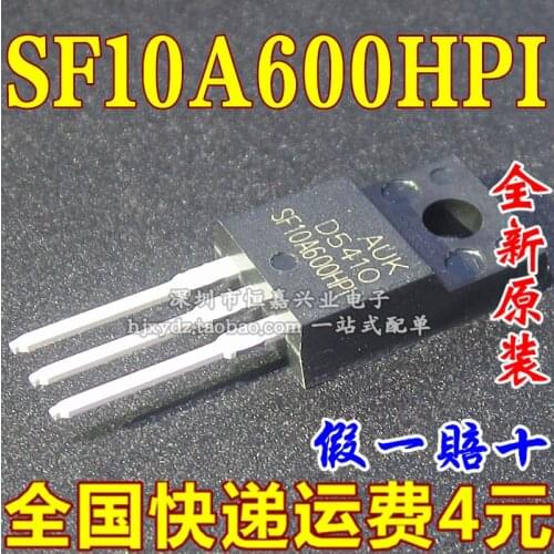Original New 5pcs/ SF10A600HPI STTH10LCD06FP STP9NK50ZFP P9NK50ZFP TO220F TO-220F