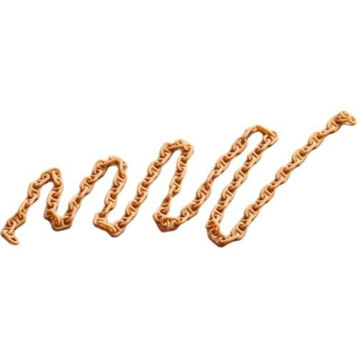 1:350 Resin Anchor Chain Dia 0.25mm Length 105mm Railing Chain Marine Use Simulated Cable Link Spare Parts for RC Model Boat