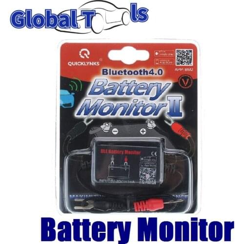 12V Tester Diagnostic Tool Bluetooth 4.0 BM2 Battery Monitor II for Android IOS Digital Analyzer Battery Measurement Units