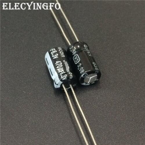 20pcs 470uF 6.3V470uf JAMICON SK Series 6.3x11mm High Quality 6.3V470uF Aluminum Electrolytic capacitor