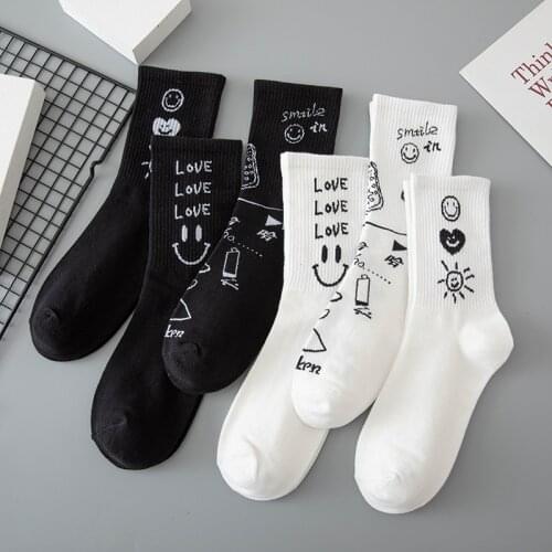 2021 autumn winter new letter double gold silver silk womens letter socks net red big-name trendy sock bright silk crew socks