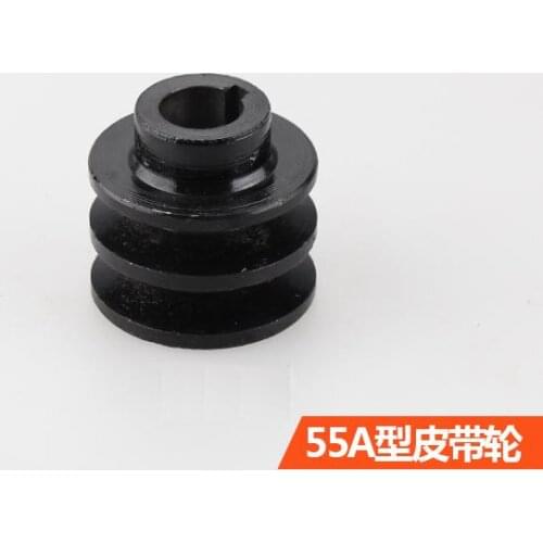 Free Shipping 55A belt pulley belt wheels use on gasoline engine or motor or other machine