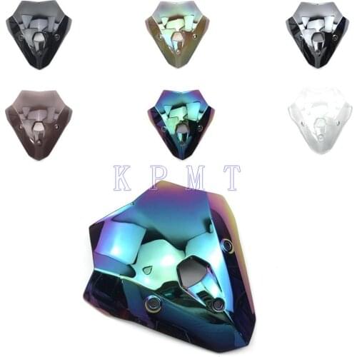 New Motorcycle Double Bubble Windshield WindScreen Screen For BMW F900R 2020 F900 R F 900 R 2020 Black Iridium