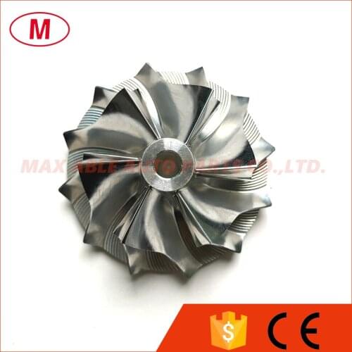 TB2514 445347-0018 40.31/54.39mm 6+6 blades High Performance Turbo Milling/Billet compressor wheel for M51D 465555-0002/0003