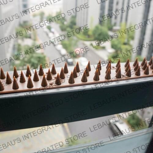 Ingenuity Animal Fence Garden Fence Bird Spikes Anti Climb Thorn Anti-theft Fencing Trichite Highway Plastic Home Net Fence