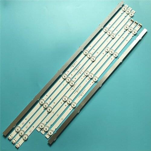 100% New 40pcs=5Kits LED strips for LG TV 55UJ6200 UA 55LJ620V 55UJ620 LC550EGJ SK A4 RF AZ550E30 0501A 20 RF AZ550E30 0601B 20