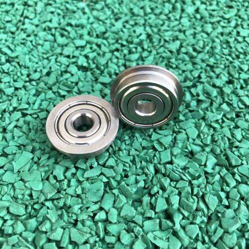 50pcs F626ZZ Flanged bearing F626 -2Z 6*19*6 mm flange deep groove ball bearings 6x19x6