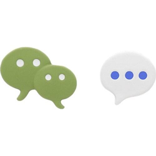 Simple and Fresh Asymmetric Symbol Ear Studs Girls Cute Small Student Stud Earrings Lovely Women Ear Jewelry серьги 2020 тренд