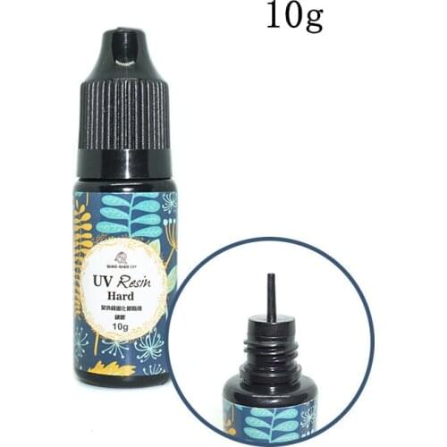 10g/15g/25g Transparent Hard Glue uv Crystal Glue For Jewelry Making Handmade Resin Silicone Mold