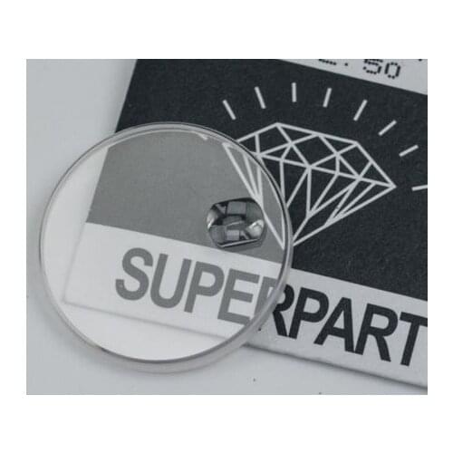 Sapphire watch crystal for Rlx cyclops 25.3mm glass part 25.246C replacement