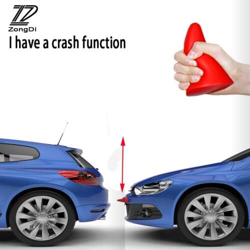 ZD 3D Car Styling Crash Funny Stickers for kia Ceed Cerato Suzuki grand vitara Citroen xsara picasso C3 Subaru Saab Lada granta