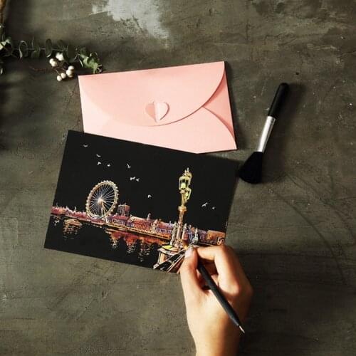 4Pcs/set Paper Painting Scraping Children Kids learning Education Toys Magic Colorful Drawing Board Painting Doodle Scratch Toys