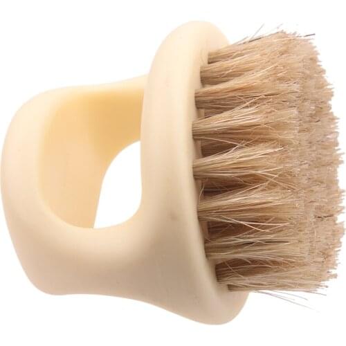 Car Accessories Interior Soft Bristle Brush Detailing Leather Seat Mat Dashboard Cleaning Tool