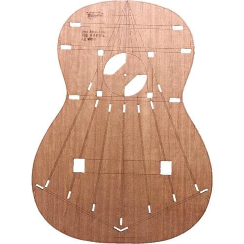 Wooden Guitar Template DIY Classical Guitar Body Part Accessory for Jose Romanios