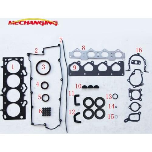For HYUNDAI ELANTRA 2.0L G4GC TS Enging Rebuilding Kits Full Engine Seal Gasket Set Automotive Spare Parts 20910-23C00 50302500
