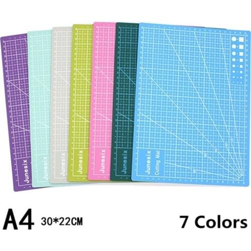 A4 Cutting Mats Grid Double-sided Plate Design Engraving Model Mediated Knife Scale Cut Cardboard School Office Supply