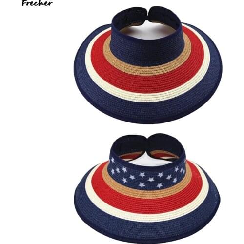 Top Selling Sun Hat For Women Wide Rollable Drafting Caps Summer Sunscreen Cap Beach Visor Hats шляпа женская Dropshipping