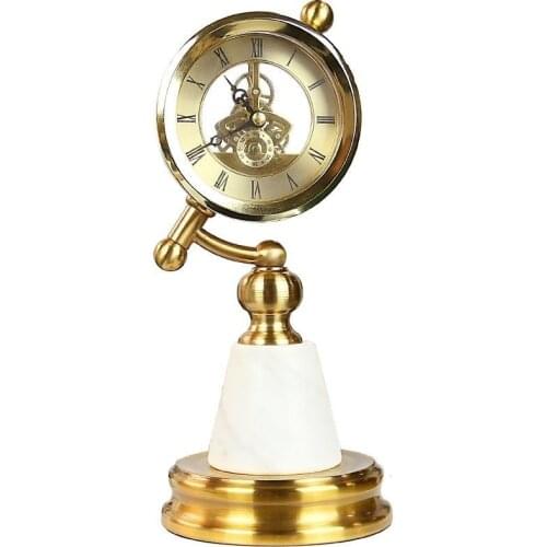 Table Clock for Home Decor,metal High Quality Desk Clocks for Christmas Gift,new Arrival