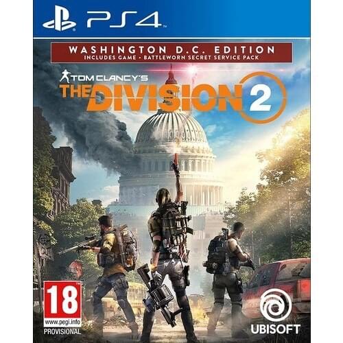 Division 2 Washington D.C. Edition PS4 Gaming Original Playstation 4 Game 2021 New Stock Video Game