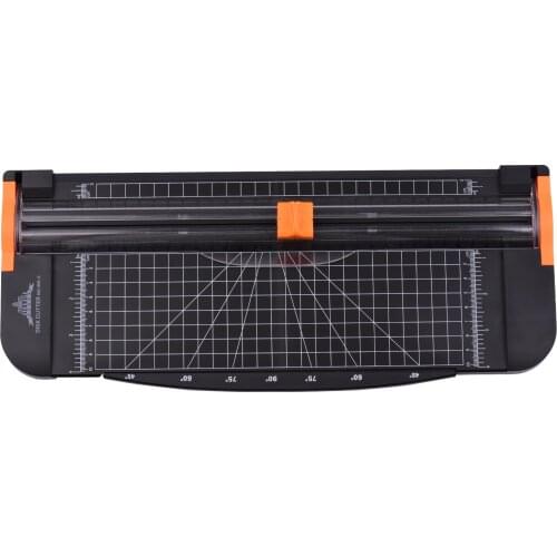 Portable A4 Paper Trimmer Paper Cutter 12.2 Inch Cutting Length Cutting Machine for Paper Scrapbook Craft Card Photo Laminated