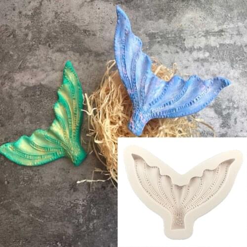 Deer Head Fishtail Bear Silicone Gypsum Mold Plaster Cute Bear Mould Handmade Silicone Soap Mold Aroma Car Pendant Mold