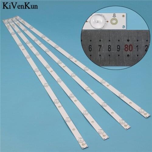 LED Backlight Strips For Philips 40PFT5500T 40PFT6510/12 40PUK6400/12 Bars GJ-DLEDII P5-400-D409-V7 Bands Rulers 2K15-D2P5-395