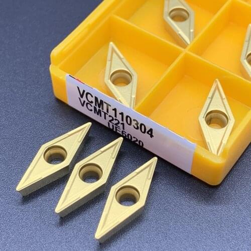 VCMT110304 VP15TF/UE6020/US735 Internal Turning Tools Carbide inserts Cutting Tool CNC Tools Lathe tools Lathe cutter