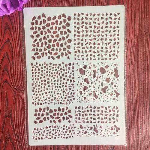 A4 29 * 21cm Mandala DIY Stencils Wall Painting Scrapbook Coloring Embossing Album Decorative Paper Card Template cake stencil