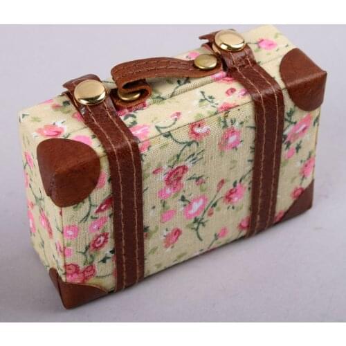 [wamami] 4# Mini Vintage Traveling Case For BJD MSD AOD DOD Dollife Accessories