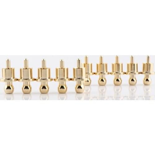 100 pcs Noise Stopper plug,24K Gold Plated Copper plug, RCA Plug Caps Top Quality