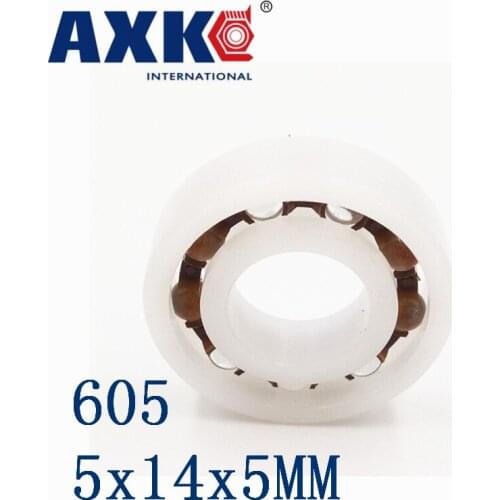 2019 Real Special Offer Thrust Bearing Rolamentos Axk 605 Pom (10pcs) Plastic Bearings 5x14x5mm Glass Balls 5*14*5mm