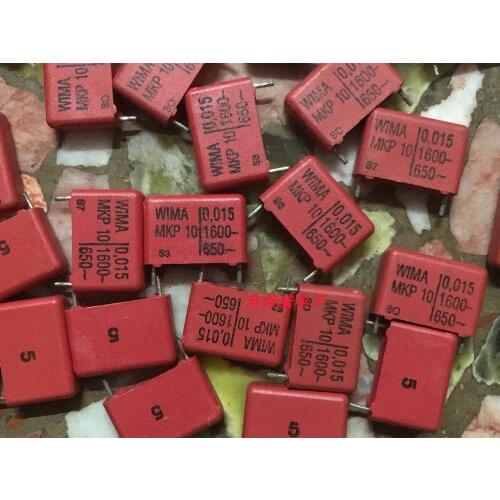 30PCS -1lot MKP10 1600V 0.015UF 153 15nf pitch 15mm spot