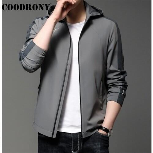 COODRONY Hooded Jackets For Men