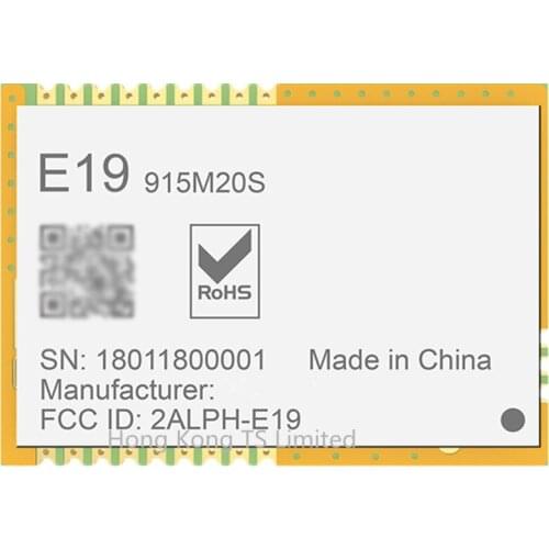 E19-915M20S E19-915MS100 915MHZ wireless module SX1276 /SPI interface module /LoRa Spread spectrum technology