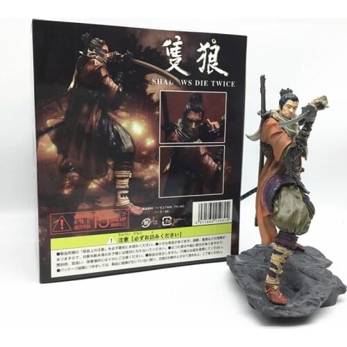 In Stock Game SEKIRO Figure Shadows Die Twice PVC Action Figure statue Collectible Model Toy gift